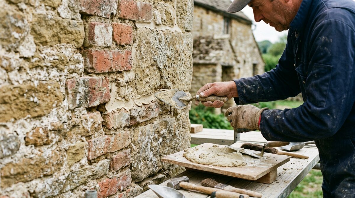 Lime Mortar or Cement? Why It Matters on Older Properties