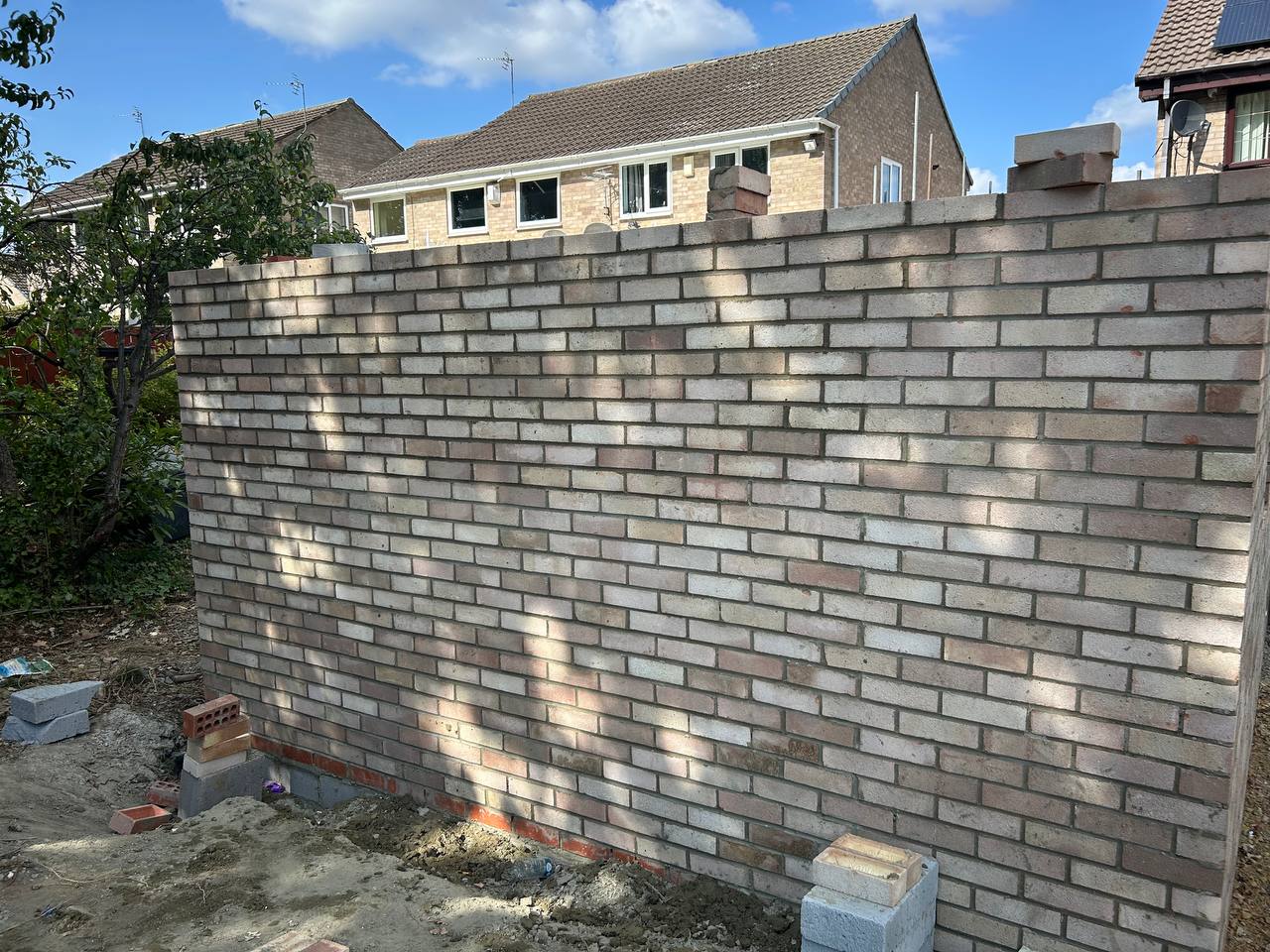 Garden Boundary Wall